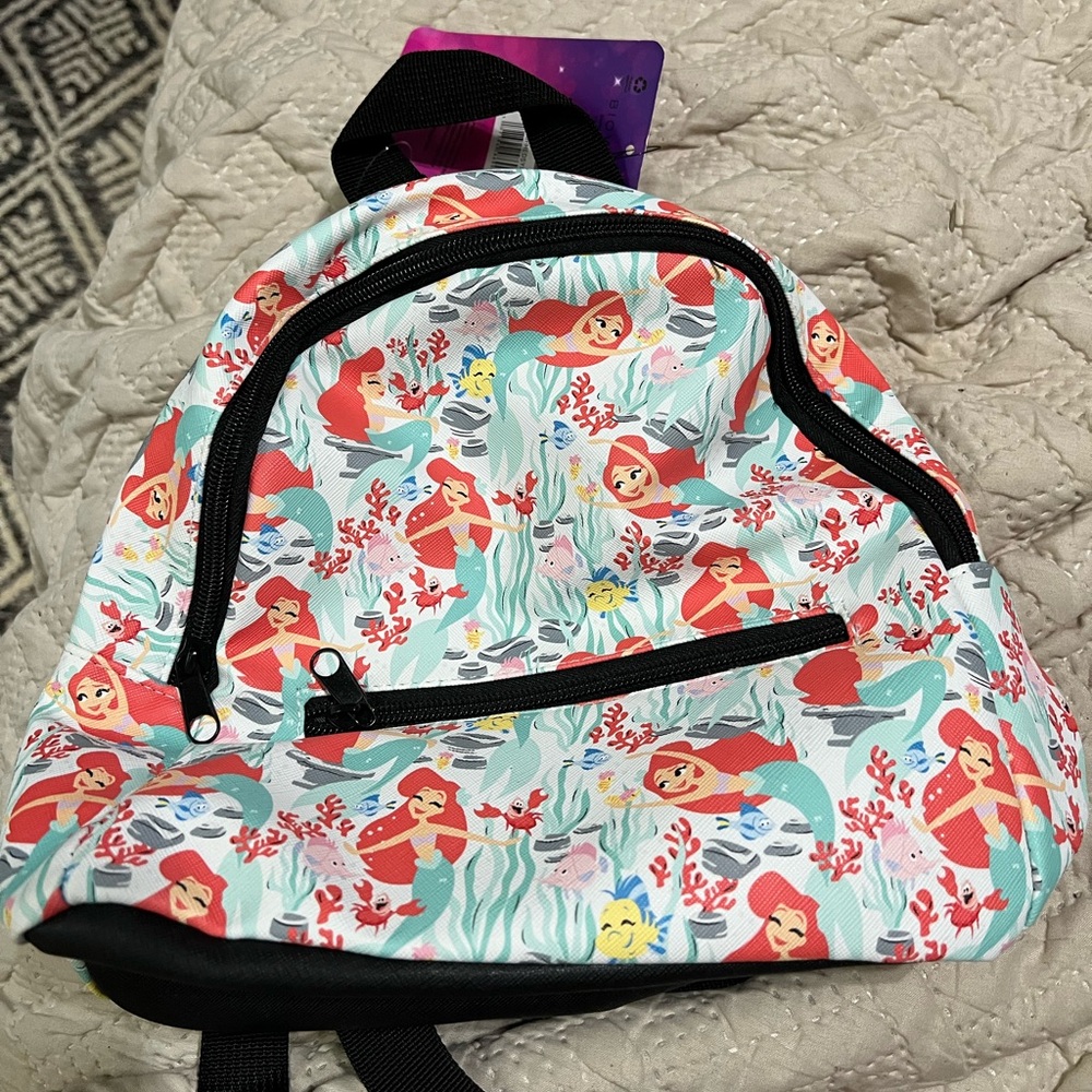 Brand new Disney Ariel small backpack